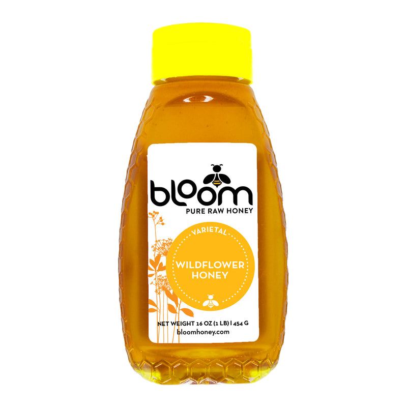 Wildflower Honey - Squeeze Bottle (16 oz and 32 oz)